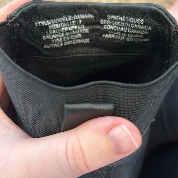 Softmoc Faux Leather Block Heel Booties - Picture 7 of 9